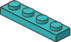 Turquiose Plate 1 x 4