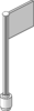 LDraw Blank Flag