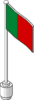 LDraw Portugal Flag