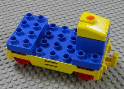Bricker - Pièce LEGO - 2961bc Duplo, Train Locomotive