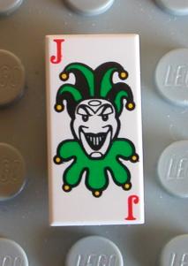 Sets that have 3069bpx81: Tile 1 x 2 with Joker Pattern
