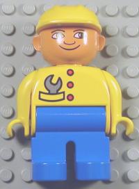 LEGO Yellow Duplo Crane Hook (6295)