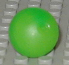 Lego 3x Balls Ball Bionicle Zamor Sphere #54821 Flat Silver 