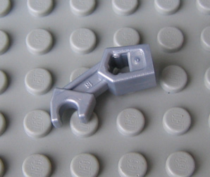 Minifig Mechanical Arm with Clip and Rod Hole