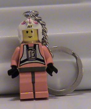 Luke skywalker lego sales keychain