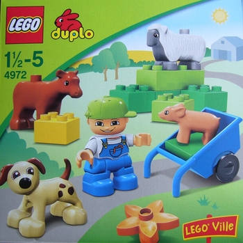 Lego® 27062, 27063pb03, 27062pb03, 6267152 animal, perroquet