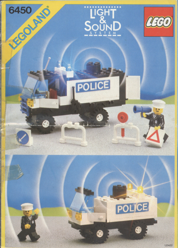 1985 [Light & Sound 系列 ]6450  Mobile Police Truck