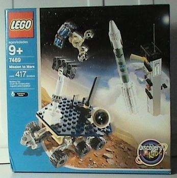 LEGO 7469 STICKER SHEET Discovery Mission to Mars