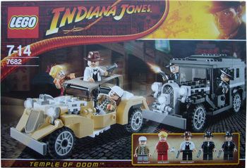 Indiana Jones Shanghai Chase shops 7682 Sealed